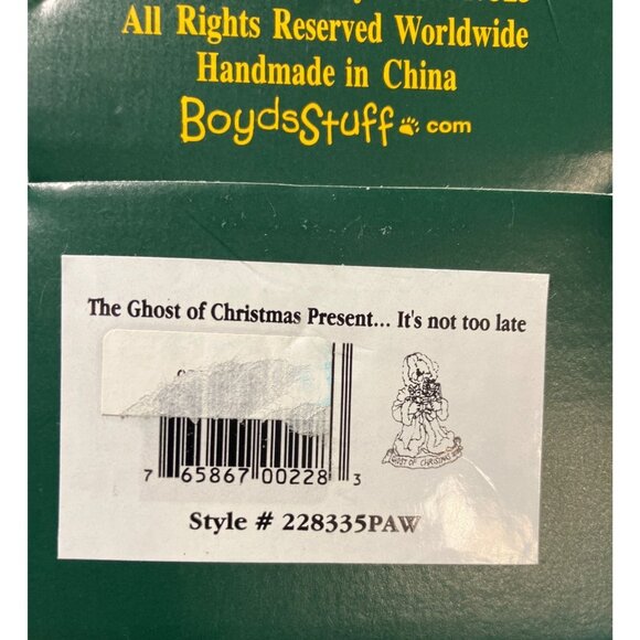 The Ghost of Christmas Present... It's Not Too Late Figurine #228335 - Picture 14 of 14